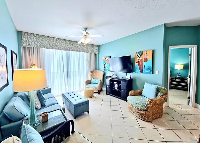 Lighthouse 1506 Gulf Front 3 Pools Sleeps 8 Apartment Gulf Shores