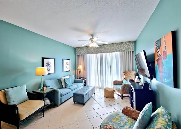 Lighthouse 1506 Gulf Front 3 Pools Sleeps 8 Apartment *
