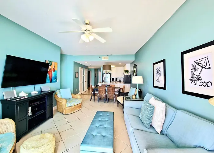 Lighthouse 1506 Gulf Front 3 Pools Sleeps 8 Gulf Shores